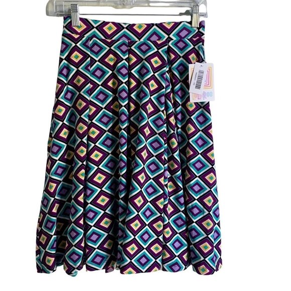 LuLaRoe Madison Skirt with Pockets XS NEW NWT - Picture 1 of 7